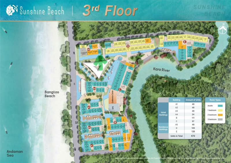 Sunshine Beach Resort & Residences, Phuket, 178 Sunshine Beach, Choeng Thale, Thalang, Phuket, 1 Bedroom, 32 sqm, Condo For Sale, by Nadezhda Schmitt, 500342214 - DDproperty.com