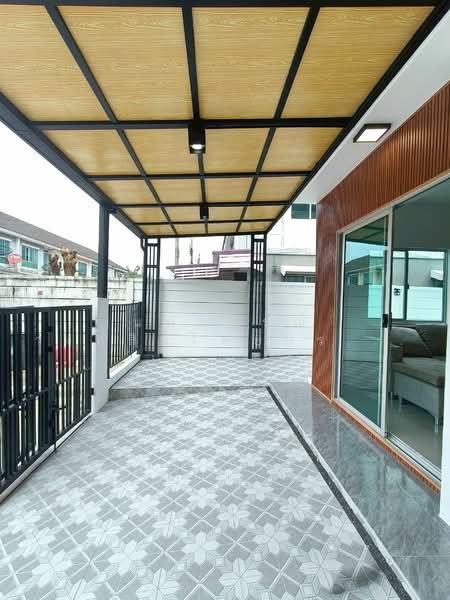 Pruksa Ville 55 Wongwaen-Ramintra : พฤกษาวิลล์ 55 วงแหวน-รามอินทรา, กรุงเทพ, ซอย สุเหร่าคลองหนึ่ง 13, บางชัน, คลองสามวา, กรุงเทพ, 92 ตร.ม., ทาวน์เฮ้าส์ ขาย, โดย นภัสศรณ์ วงศ์สินไทยกร (นันท์), 500342225 - DDproperty.com