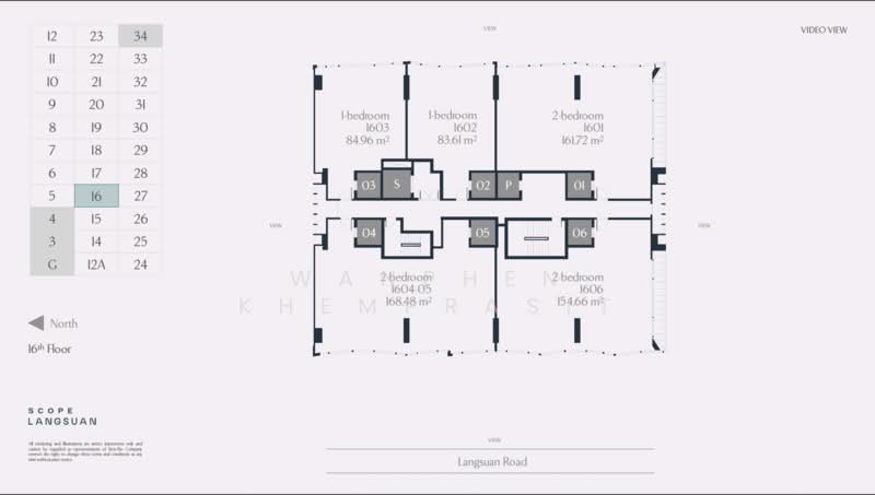 Scope Langsuan, Bangkok, Soi Lang Suan, Lumphini, Pathum Wan, Bangkok, 1 Bedroom, 85 sqm, Condo For Sale, by Wanphen Khemprasit, 500342287 - DDproperty.com