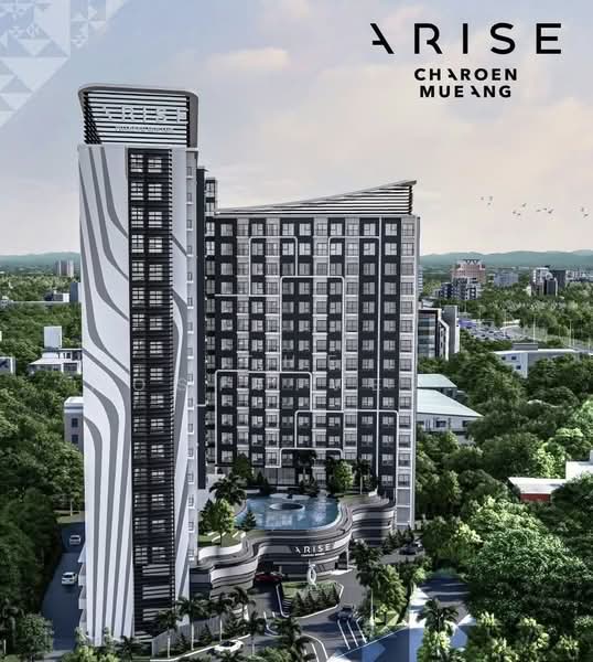 Arise Charoen Mueang, Chiang Mai, Nong Pa Krang, Muang Chiang Mai, Chiang Mai, 1 Bedroom, 32 sqm, Condo For Rent, by The Positive ที่ดิน บ้าน คอนโด, 500342498 - DDproperty.com