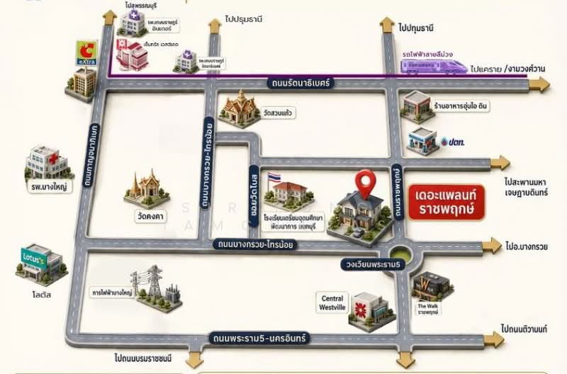 เดอะแพลนท์ ราชพฤกษ์, Nonthaburi, ราชพฤกษ์, Bang Krang, Muang Nonthaburi, Nonthaburi, 3 Bedrooms, 181 sqm, Single Detached House For Sale, by Siripong Iamcharas, 500343096 - DDproperty.com