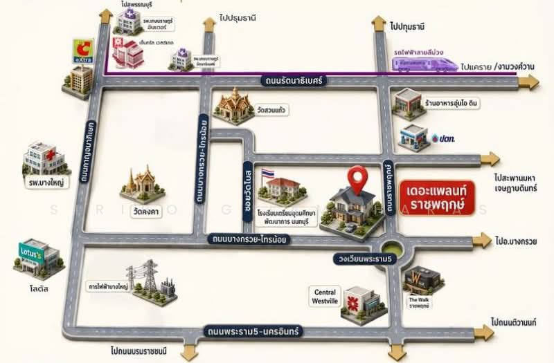 เดอะแพลนท์ ราชพฤกษ์, นนทบุรี, ราชพฤกษ์, บางกร่าง, เมืองนนทบุรี, นนทบุรี, 181 ตร.ม., บ้านเดี่ยว ขาย, โดย Siripong Iamcharas, 500343096 - DDproperty.com