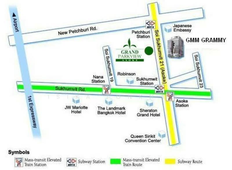 Grand Park View Asoke, Bangkok, 21 Sukhumvit Road, Khlongtoei Nua, Watthana, Bangkok, 2 Bedrooms, 100 sqm, Condo For Sale, by Isika Tonkham, 500343165 - DDproperty.com