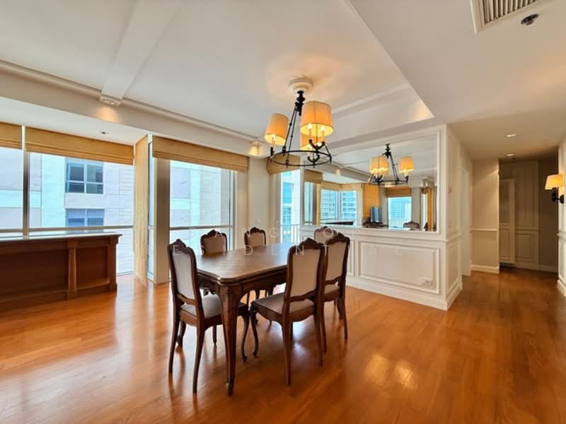 Langsuan Ville, Bangkok, 50 Soi Langsuan, Lumphini, Pathum Wan, Bangkok, 2 Bedrooms, 160 sqm, Condo For Rent, by Bangkok Residential, 500343297 - DDproperty.com