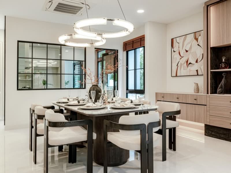 Nantawan Rama 9 - New Krungthepkreetha, Bangkok, Saphan Sung, Bangkok, 3 Bedrooms, 302 sqm, Single Detached House For Rent, by Bangkok Residential, 500343315 - DDproperty.com