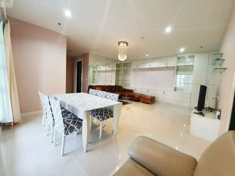 Baan Klang Krung Siam-Pathumwan, Bangkok, Petchburi Road, Thanon Phetchaburi, Ratchathewi, Bangkok, 3 Bedrooms, 115 sqm, Condo For Rent, by Thongthai Piangsoonthron, 500343687 - DDproperty.com