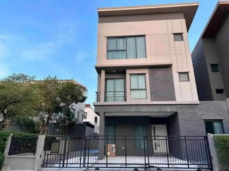 Baan Klang Muang Ramintra 83 Station, Bangkok, 16 Kanchanaphisek Road, Ram Inthra, Khan Na Yao, Bangkok, 4 Bedrooms, 218 sqm, Townhouse For Rent, by Khun Jane, 500344032 - DDproperty.com