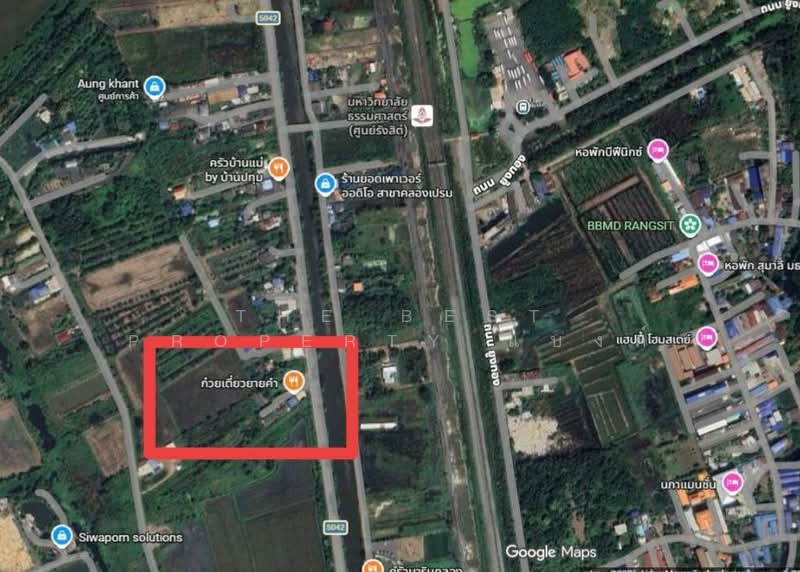 ที่ดินสามโคก ปทุมธานี, Pathum Thani, Ban Pa-thum, Sam Khok, Pathum Thani, , 8,496 sqm, Land For Sale, by The Best Property แบงค์, 500344046 - DDproperty.com