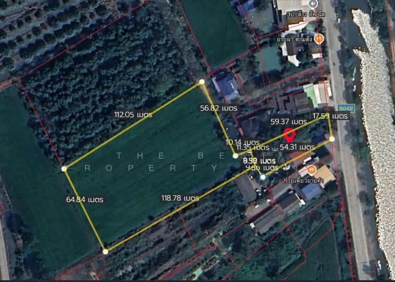 ที่ดินสามโคก ปทุมธานี, Pathum Thani, Ban Pa-thum, Sam Khok, Pathum Thani, , 8,496 sqm, Land For Sale, by The Best Property แบงค์, 500344046 - DDproperty.com