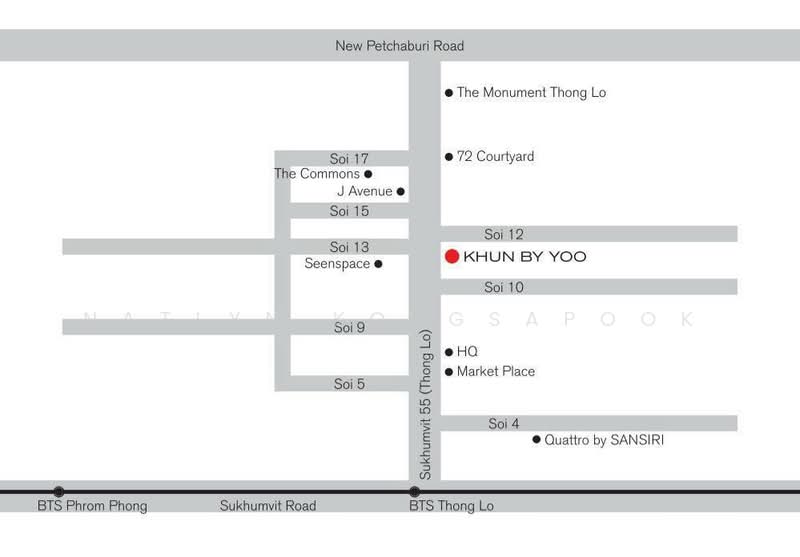 Khun By Yoo, Bangkok, 338 Thonglor Road, Khlong Tan Nua, Watthana, Bangkok, 1 Bedroom, 49 sqm, Condo For Rent, by Natlyn Kongsapook, 500344176 - DDproperty.com
