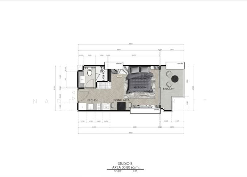 Seaspire Jomtien, Chon Buri (Pattaya), Nong Pru, Bang Lamung (Pattaya), Chon Buri (Pattaya), Studio, 31 sqm, Condo For Sale, by Nadezhda Schmitt, 500344293 - DDproperty.com