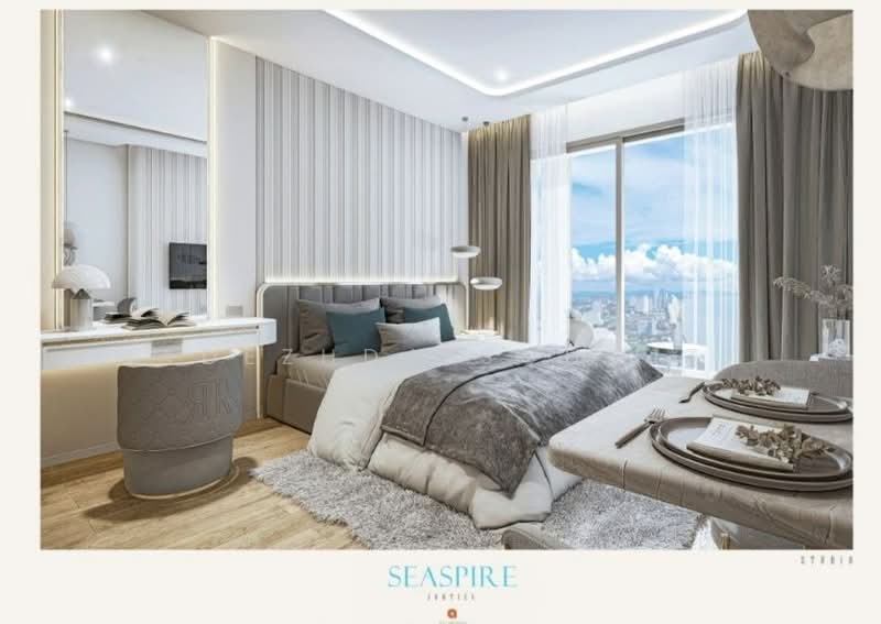 Seaspire Jomtien : คอนโดมิเนียมซีสไปร์ จอมเทียน, ชลบุรี, หนองปรือ, บางละมุง, ชลบุรี, 31 ตร.ม., คอนโด ขาย, โดย Nadezhda Schmitt, 500344293 - DDproperty.com
