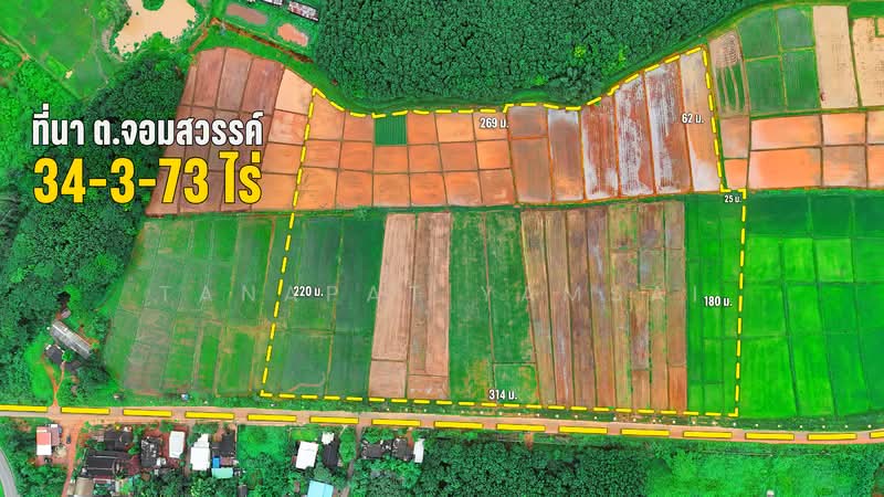 จอมสวรรค์, เชียงราย, จอมสวรรค์, แม่จัน, เชียงราย, 55,892 ตร.ม., ที่ดิน ขาย, โดย Tanapat Yamsai, 500345164 - DDproperty.com