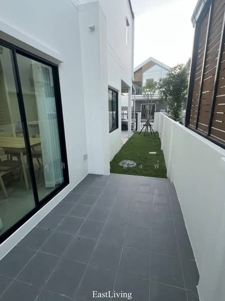 ให้เช่าบ้านใหม่ ม.มณีรินทร์เอ็มวิลเลจ ปลวกแดง ระยอง, Rayong, Ta Sit, Pluak Daeng, Rayong, 3 Bedrooms, 150 sqm, Single Detached House For Rent, by Dusit Saengfa, 500345245 - DDproperty.com