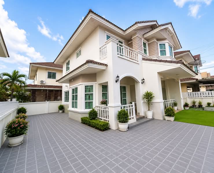 ให้เช่าบ้านเดี่ยวหลังใหญ่ ม.มณีรินทร์บางแสน ชลบุรี, Chon Buri (Pattaya), Ban Pik, Muang Chon Buri, Chon Buri (Pattaya), 3 Bedrooms, 180 sqm, Single Detached House For Rent, by Dusit Saengfa, 500345263 - DDproperty.com