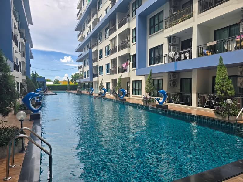 The Blue Residence : เดอะบลู เรสซิเดนซ์, ชลบุรี, หนองปรือ, บางละมุง, ชลบุรี, 38 ตร.ม., คอนโด ขาย, โดย HOME Real Estate Service, 500345273 - DDproperty.com
