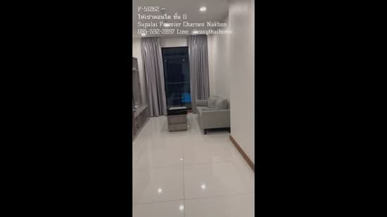 Supalai Premier Charoen Nakhon, Bangkok, Lat Ya Road, Khlong San, Bangkok, 1 Bedroom, 48 sqm, Condo For Rent, by Susira Prueksawun, 500345295 - DDproperty.com