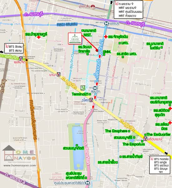 Grand Park View Asoke, Bangkok, 21 Sukhumvit Road, Khlongtoei Nua, Watthana, Bangkok, 1 Bedroom, 35 sqm, Condo For Rent, by สมโชค พลงาม, 500345349 - DDproperty.com