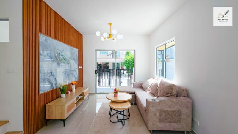 Pruksa Ville 55 Wongwaen-Ramintra, Bangkok, Soi Surao Khlong Nueng 13, Bang Chun, Khlong Sam Wa, Bangkok, 3 Bedrooms, 80 sqm, Townhouse For Sale, by เพ็ญศิริ ตุ้มเทียน, 500345413 - DDproperty.com