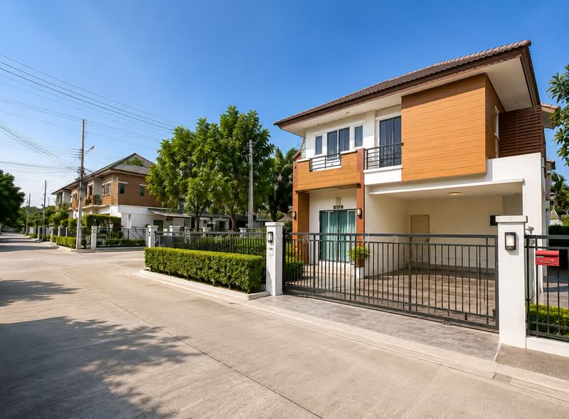 ให้เช่าบ้านเดี่ยว ม.ธาดาทาวน์ ออร่า หนองค้อ ศรีราชา, Chon Buri (Pattaya), Surasak, Si Racha, Chon Buri (Pattaya), 3 Bedrooms, 160 sqm, Single Detached House For Rent, by Dusit Saengfa, 500345417 - DDproperty.com