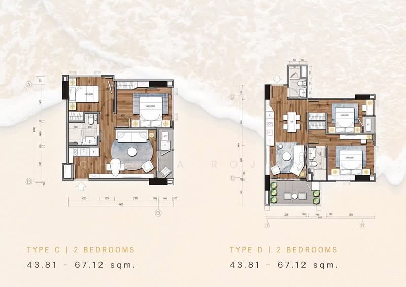 Beverly Mountain Bay Pattaya, Chon Buri (Pattaya), Soi 5, Pratumnak Road, Nong Pru, Bang Lamung (Pattaya), Chon Buri (Pattaya), 2 Bedrooms, 67 sqm, Condo For Sale, by Chanya Rojana, 500345684 - DDproperty.com