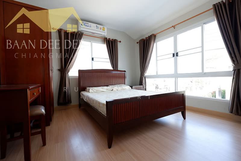 บ้านให้เช่า – ใกล้โรงเรียนนานาชาติยูนิตี้คอนคอร์ด เพียง 5 นาที ค่าเช่า 25,000 บาท / เดือน No.15H142, Chiang Mai, Chai Sa Than, Saraphi, Chiang Mai, 3 Bedrooms, 150 sqm, Single Detached House For Rent, by Rutchaporn Tunsiri, 500345790 - DDproperty.com