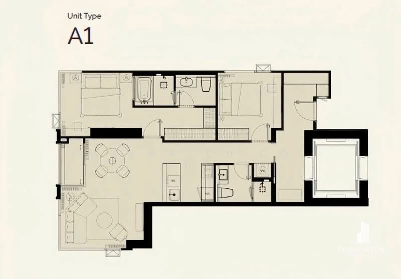 STILL Sukhumvit 20, Bangkok, Khlong Toei, Bangkok, 2 Bedrooms, 85 sqm, Condo For Sale, by PROPMATCH CO., LTD., 500345849 - DDproperty.com