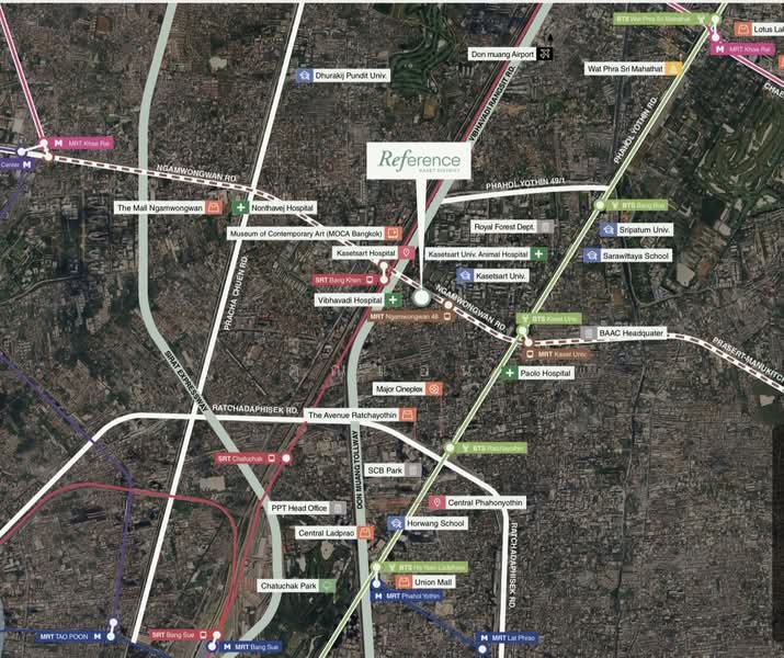 Reference Kaset District, Bangkok, Lat Yao, Chatuchak, Bangkok, 3 Bedrooms, 60 sqm, Condo For Sale, by คุณแอน, 500347336 - DDproperty.com