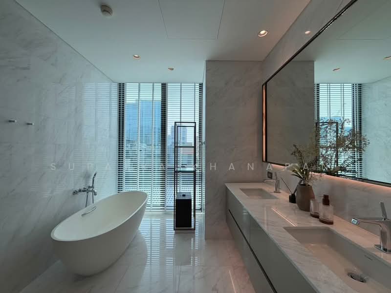 The Residences at Sindhorn Kempinski, Bangkok, 88 Soi Tonson Sarasin Road, Lumphini, Pathum Wan, Bangkok, 2 Bedrooms, 157 sqm, Condo For Rent, by Supatra Khanapan, 500347565 - DDproperty.com