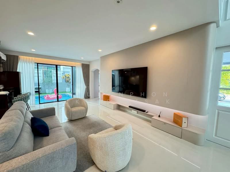 Burasiri Panyaintra, Bangkok, Khlong Song Road, Bang Chun, Khlong Sam Wa, Bangkok, 5 Bedrooms, 500 sqm, Single Detached House For Rent, by Khlueanphon Nukulsirisak, 500347986 - DDproperty.com