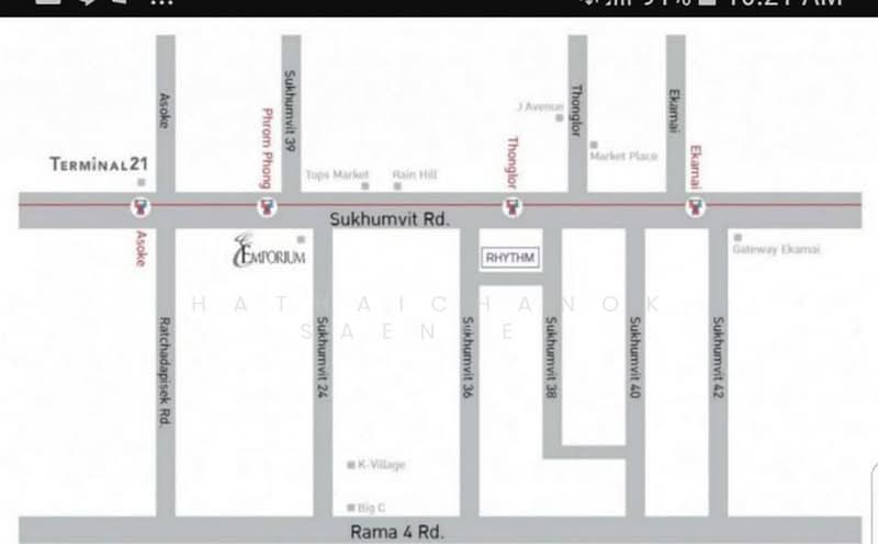 Rhythm Asoke 2 : ริทึ่ม อโศก 2, กรุงเทพ, ซอยเลิศแก้ว 1 ถนนอโศก-ดินแดง, บางกะปิ, ห้วยขวาง, กรุงเทพ, 24 ตร.ม., คอนโด ให้เช่า, โดย Hathaichanok Saenset, 500347997 - DDproperty.com
