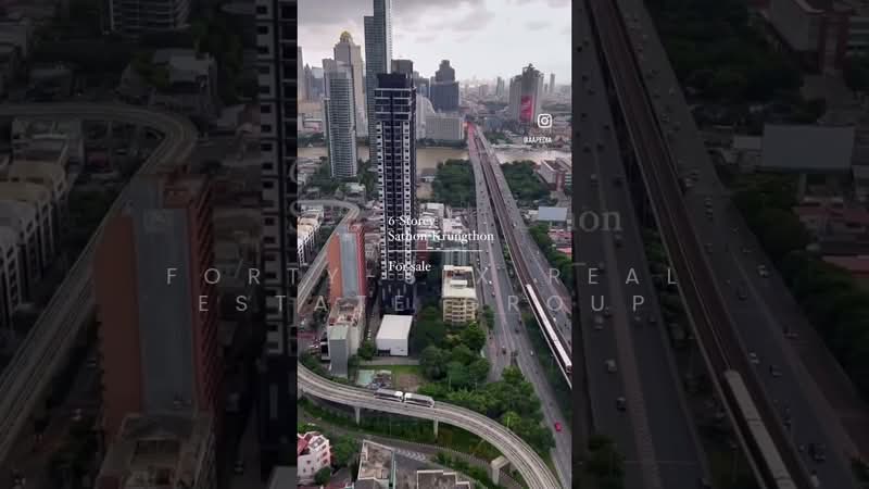 อาคาร 6 ชั้น ติด BTS กรุงธนบุรี, Bangkok, Khlong Ton Sai, Khlong San, Bangkok, , 608 sqm, Shophouse For Sale, by Forty-Six Real Estate Group, 500348208 - DDproperty.com