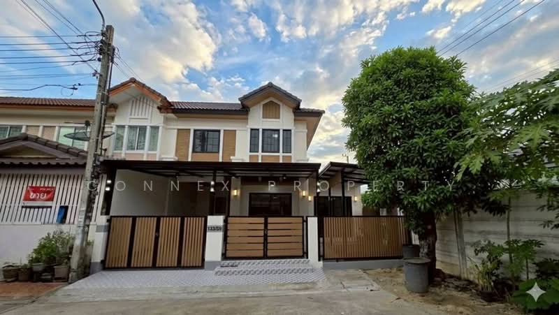 Pruksa Ville 33 Pinklao-Wongwaen 2 : พฤกษาวิลล์ 33 ปิ่นเกล้า-วงแหวน2, นนทบุรี, ถนนกาญจนาภิเษก (ซอยวัดส้มเกลี้ยง-วัดแพรก), ปลายบาง, บางกรวย, นนทบุรี, 110 ตร.ม., ทาวน์เฮ้าส์ ขาย, โดย Connex Property, 500348214 - DDproperty.com
