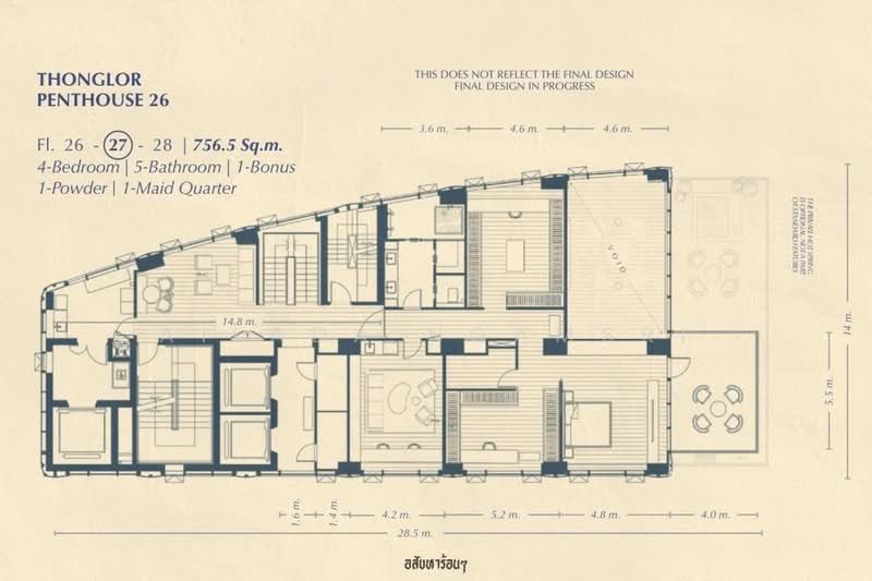 SCOPE Thonglor, Bangkok, SUKHUMVIT ROAD, Phra Kanong, Khlong Toei, Bangkok, 4 Bedrooms, 765 sqm, Condo For Sale, by Ailada Ngamsri, 500348341 - DDproperty.com