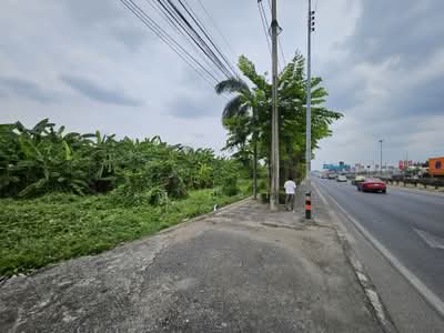ขาย - ที่ดินติดถนนมอเตอร์เวย์-ชลบุรี เชื่อมทางด่วนศรีรัช เนื้อที่ 499 ตร.วา ทำเลศักยภาพใกล้สนามบินสุวรรณภู, กรุงเทพ
