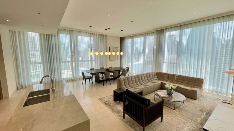 Scope Langsuan, Bangkok, Soi Lang Suan, Lumphini, Pathum Wan, Bangkok, 2 Bedrooms, 168 sqm, Condo For Rent, by Sim on Decalf, 500348786 - DDproperty.com