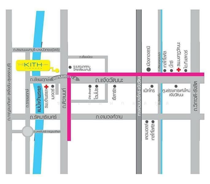 The Kith Tiwanon, Nonthaburi, Soi Tiwanon - Pakkret 17, Tiwanon Road, Pak Kret, Nonthaburi, 2 Bedrooms, 56 sqm, Condo For Rent, by Pawish Piemkamolkul, 500349183 - DDproperty.com
