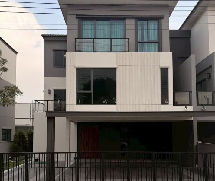 Baan Klang Muang The Edition Bangna Wongwaen, Bangkok, 189 Kanchanaphisek Road, Dok Mai, Prawet, Bangkok, 4 Bedrooms, 216 sqm, Semi-Detached House (Twin House) For Rent, by Vinai Wattana, 500349346 - DDproperty.com