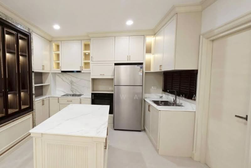 Baan Klang Muang The Edition Bangna Wongwaen, Bangkok, 189 Kanchanaphisek Road, Dok Mai, Prawet, Bangkok, 5 Bedrooms, 280 sqm, Semi-Detached House (Twin House) For Rent, by Vinai Wattana, 500349348 - DDproperty.com
