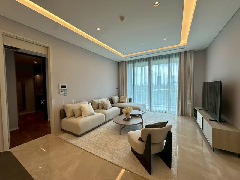 The Residences at Sindhorn Kempinski, Bangkok, 88 Soi Tonson Sarasin Road, Lumphini, Pathum Wan, Bangkok, 2 Bedrooms, 143 sqm, Apartment For Rent, by Krittin Tansida, 500350352 - DDproperty.com