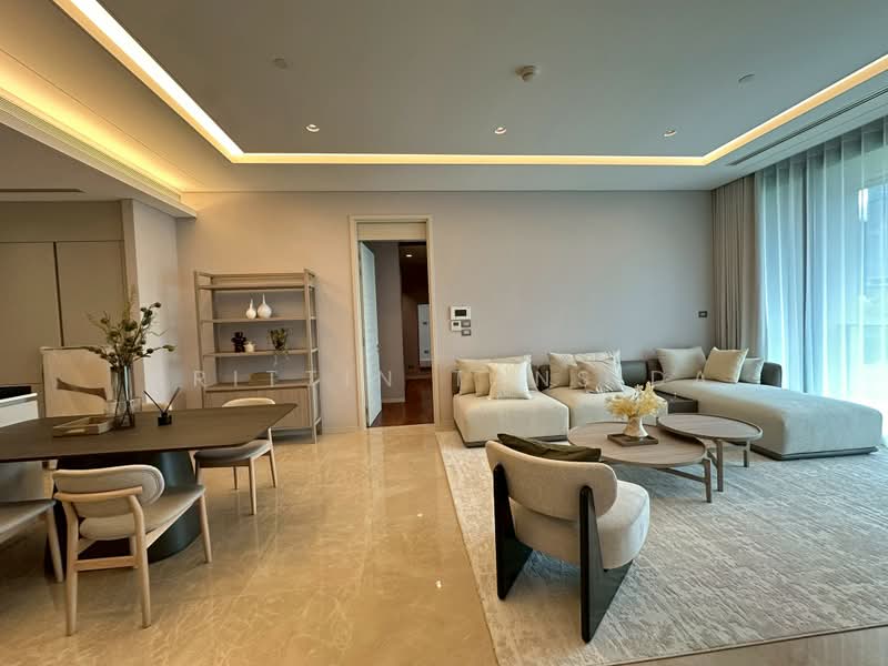 The Residences at Sindhorn Kempinski : เดอะ เรสซิเดนซ์ แอท สินธร เคมปินสกี้, กรุงเทพ, 88 ซอยต้นสน ถนน สารสิน, ลุมพินี, ปทุมวัน, กรุงเทพ, 143 ตร.ม., อพาร์ทเมนท์ ให้เช่า, โดย Krittin Tansida, 500350352 - DDproperty.com