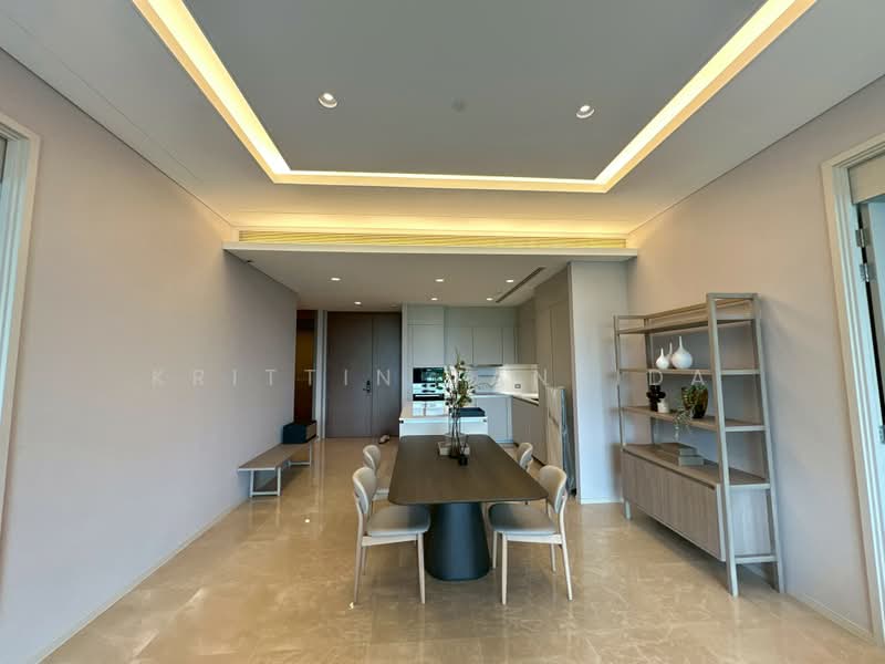 The Residences at Sindhorn Kempinski, Bangkok, 88 Soi Tonson Sarasin Road, Lumphini, Pathum Wan, Bangkok, 2 Bedrooms, 143 sqm, Apartment For Rent, by Krittin Tansida, 500350352 - DDproperty.com