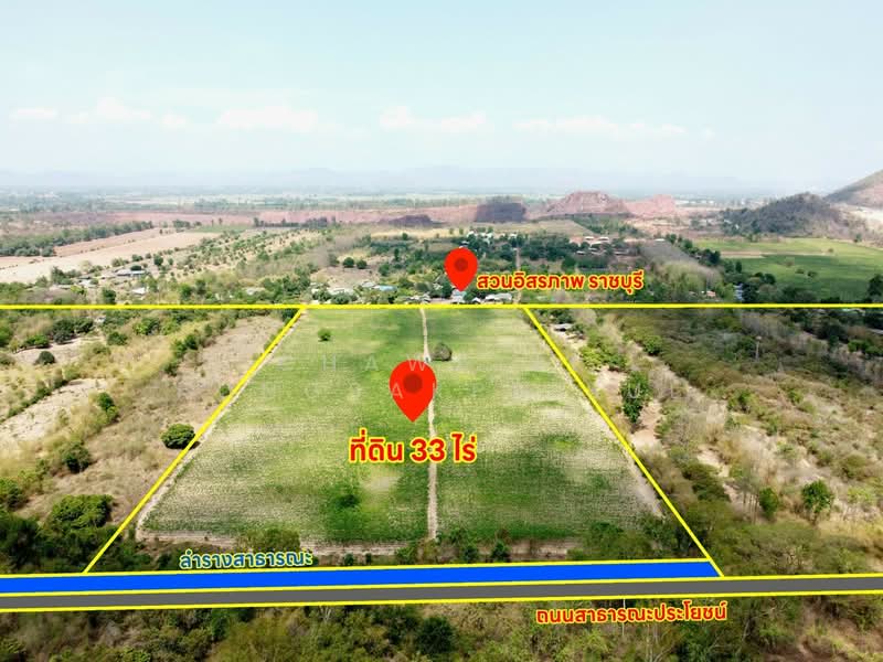 Land for sale in Pak Tho District, Ratchaburi Province, approximately 33 rai, Ratchaburi, ทุ่งหลวง, Thung Luang, Pak Tho, Ratchaburi, , 53,344 sqm, Land For Sale, by CHAWALIT KONGSAKPAIBUL, 500350971 - DDproperty.com