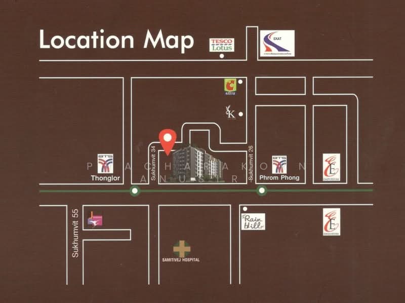 Tidy Deluxe, Bangkok, Soi Sukhumvit 34, Khong Tan, Khlong Toei, Bangkok, 1 Bedroom, 35 sqm, Condo For Sale, by Phacharakorn Anusiri, 500350991 - DDproperty.com