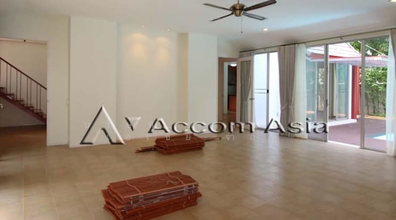 Private Swimming Pool, Pet friendly 4 Bedrooms House for Rent in New Phetchaburi, Bangkok near MRT P, กรุงเทพ, บางกะปิ, ห้วยขวาง, กรุงเทพ, 380 ตร.ม., บ้านเดี่ยว ให้เช่า, โดย บริษัท แอคคอม เอเซีย จำกัด, 500351694 - DDproperty.com