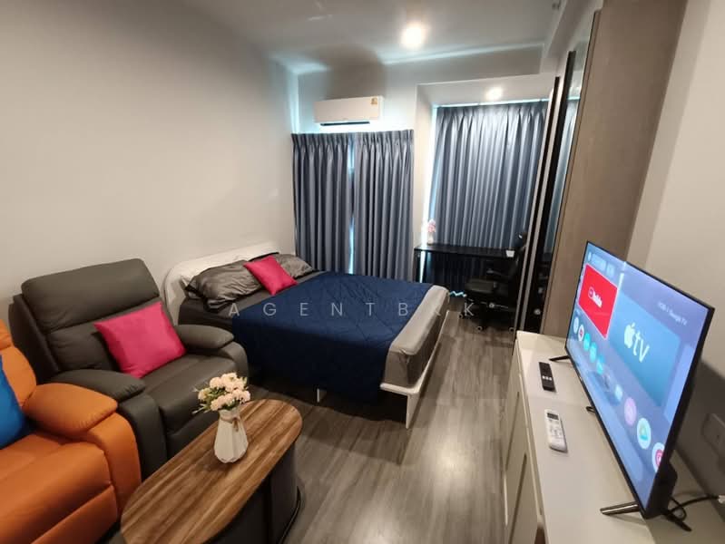 IDEO Ramkamhaeng Lamsali Station, Bangkok, Ramkhamhaeng Road, Hua Mak, Bang Kapi, Bangkok, Studio, 25 sqm, Condo For Rent, by Agentbkk, 500351769 - DDproperty.com