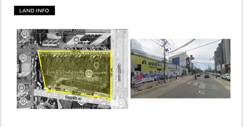 ขายที่ดิน ถนนสุขุมวิท ศรีราชา ชลบุรี, Chon Buri (Pattaya), Si Racha, Chon Buri (Pattaya), , 2,000 sqm, Retail Space For Sale, by Forty-Six Real Estate Group, 500351774 - DDproperty.com