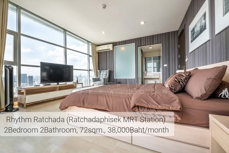 Rhythm Ratchada : ริธึ่ม รัชดา, กรุงเทพ, 558 ถนนรัชดาภิเษก, สามเสนนอก, ห้วยขวาง, กรุงเทพ, 72 ตร.ม., คอนโด ให้เช่า, โดย Nakarin  Sookpaiboon, 500352078 - DDproperty.com