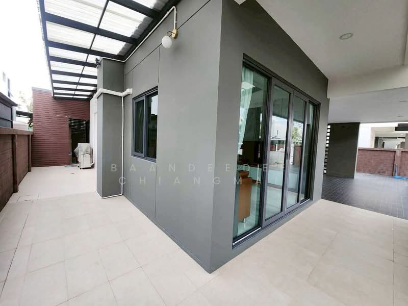 บ้านให้เช่า – ใกล้สนามกอล์ฟลานนา เพียง 5 นาที ค่าเช่า 50,000 บาท / เดือน รหัสทรัพย์ : No.4H180, Chiang Mai, Chang Phuak, Muang Chiang Mai, Chiang Mai, 4 Bedrooms, 150 sqm, Single Detached House For Rent, by Baandeedee Chiangmai, 500352114 - DDproperty.com