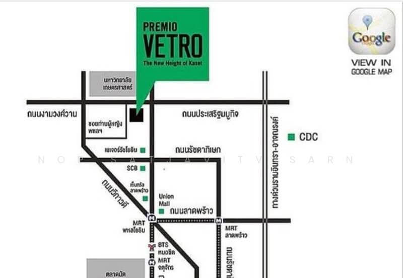 Premio Vetro : พรีมิโอ วีโทร, กรุงเทพ, 28 ถนน งามวงศ์วาน, ลาดยาว, จตุจักร, กรุงเทพ, 35 ตร.ม., คอนโด ให้เช่า, โดย Nop Satjavitvisarn, 500352308 - DDproperty.com